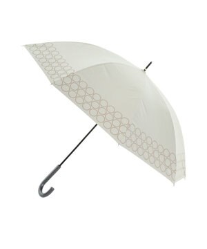 晴雨兼用日傘 長傘 まるボーダー／遮光 遮熱 UV