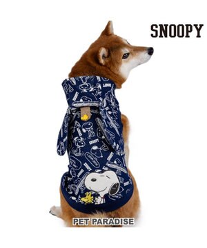  スヌーピー パーカー 《デニム風》 中型犬