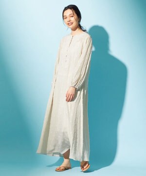 【洗える】カフタンワンピース