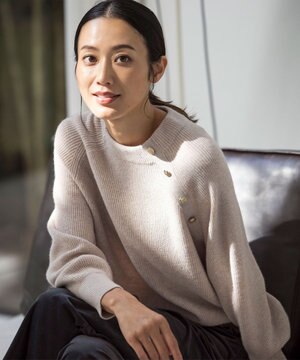  【洗える】CASHBIT NEO ボトルネック ニット