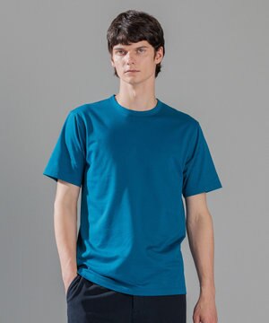  【LEON 掲載】スビンソフトジャージー　クルーネック半袖カットソー