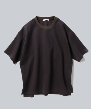  【UNISEX】PAPER DOUBLE JERSEY OVERSIZED T-シャツ