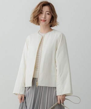  【23区×Oggiコラボ /撥水加工】中綿 パディングタフタ ジャケット