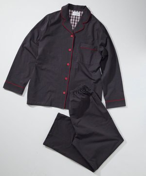  【綿混】なめらか天竺パジャマ