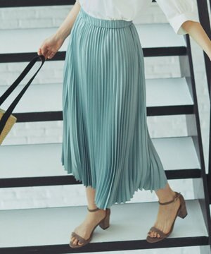 【春の新色2色登場！/洗える】アコーディオン プリーツスカート