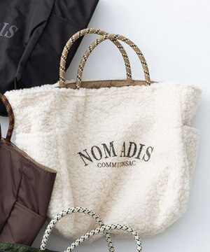  【新色追加/23区別注カラー】NOMADIS SAC2 W ボア トートバッグ