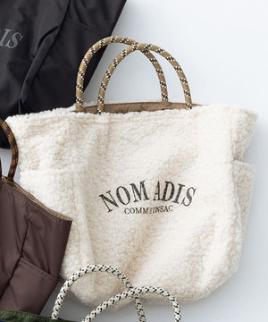 【新色追加/23区別注カラー】NOMADIS SAC2 W ボア トートバッグ