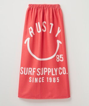  【RUSTY】ニコちゃん巻きタオル