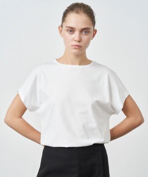  SUVIN 60/2 | キャップスリーブTシャツ