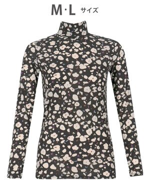  あったかTシャツ あったかインナー アウターとしても利用可 保温性 ハイネック 10分袖 長袖 レディース CLD726 /ワコール