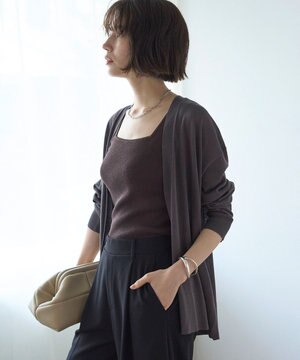 【抗菌防臭/接触冷感】イージーカーディガン