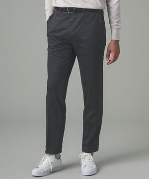  セットアップ対応【洗える/ストレッチ/シワになりにくい】ウォッシャブルジャージー セットアップパンツ