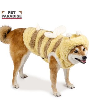  ペットパラダイス 蜂 くるふわ なりきり パーカー 中型犬