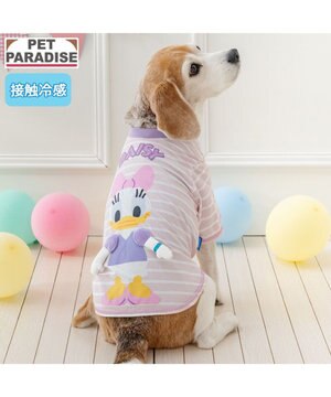  ディズニー デイジーダック 手つなぎＴシャツ 接触冷感 中型犬 大型犬