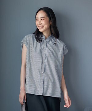  【UVカット/吸水速乾/抗菌防臭】エニィファンクション ノースリーブブラウス