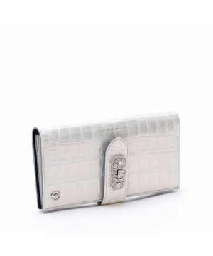 【牛革】ヴィッテリグリシャムウェンディ/イタリアンレザーアールデコウォレット