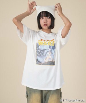 【新柄追加/STARWARS/ユニセックス着用ITEM/SMLサイズ展開】STAR　WARS/グラフィックT（S）