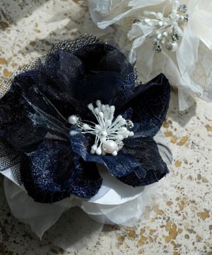  ツインレース コサージュ