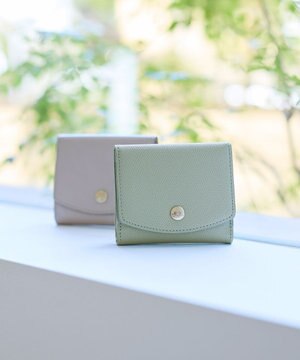  【TOPKAPI】COLORATO コロラート 角シボ型押し  二つ折り 財布