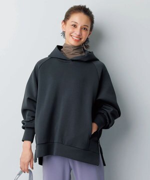 ダブルフェイスジャージー パーカー