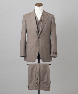  【TALLIA DI DELFINO】17MICRON スリーピーススーツ