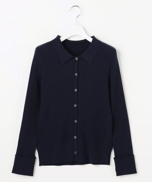  CICA加工 襟デザイン ニット