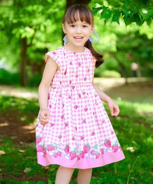  総柄 サマーワンピース