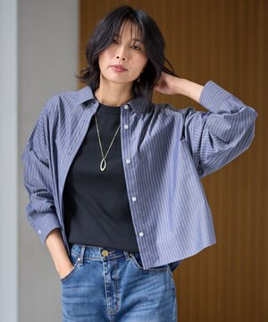  【手洗い可能/抗菌防臭/速乾/UVカット】ショート丈シャツ