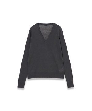  【WEB＆OUTLET限定】ウールエアー Vネックニット