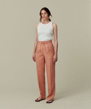 【新色追加】ライトリネン パンツ