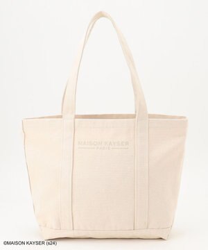  【MAISON KAYSERコラボ】刺繍ロゴトートバッグ