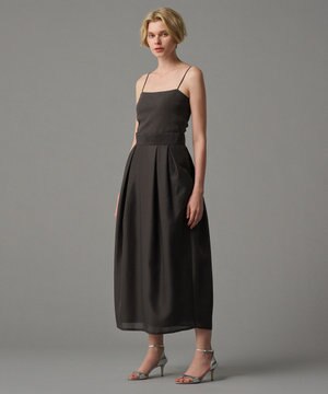 【手洗い可】シャイニー シアー コクーンスカート（uncrave STANDARD）