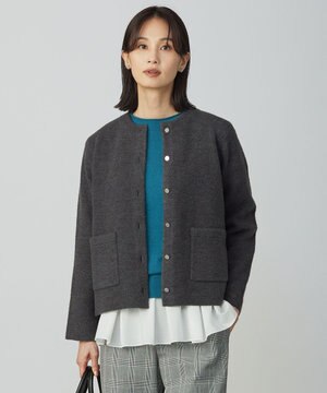  BOUCLE ニット アウター