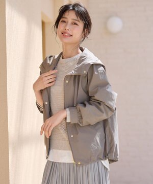 【撥水/UVカット/手洗い可】ラク映え撥水マウンパ