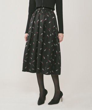  リップジャガードタックスカート