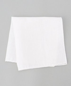  【日本製】定番 リネンチーフ