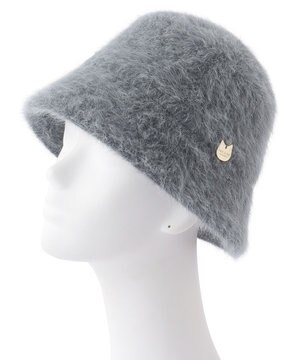  PAUL & JOE ACCESSOIRES 【サイズ調整可】ネコプレート付シャギークロッシェ