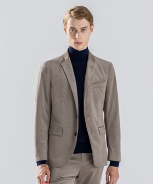  新素材【ストレッチ】トリコードストレッチ　ジャケット