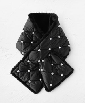 【リバーシブル】PEARL FUR REVERSIBLE TIPPET ティペット