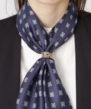  Luna Luce(ルナルーチェ)スカーフリング Pave Setting パヴェセット お手持ちのスカーフを通すだけ ギフト