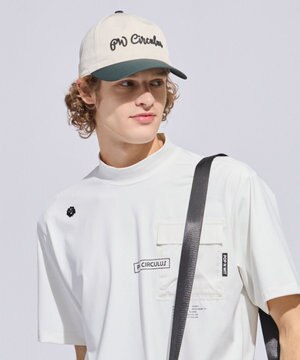  【UNISEX】３D刺繍ロゴキャップ ゴルフ