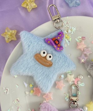  ミニお星さまモンスターぬいぐるみキーホルダー
