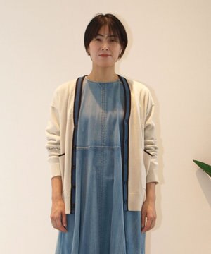  【UNISEX】ハイゲージライン カーディガン