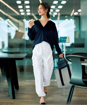  【撥水/UVケア】カーゴパンツ