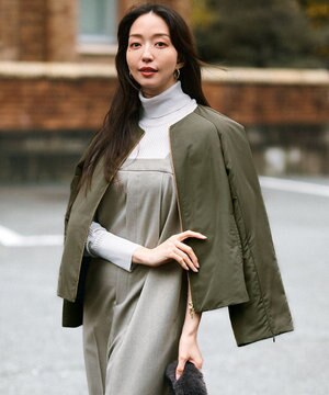  【23区×Oggiコラボ /撥水加工】中綿 パディングタフタ ジャケット