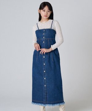  DENIM BUSTIER DRESS デニムワンピース