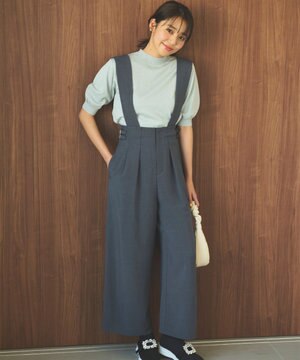  【ONWARD CROSSET MAG掲載・2WAY】サイドストラップ パンツ