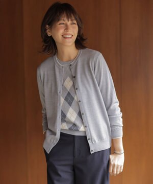  アーガイル ツイン ニット