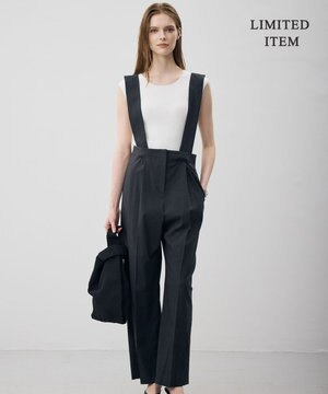  【先行予約・WEB限定・2WAY】ナチュラルストレッチタフタ オールインワン