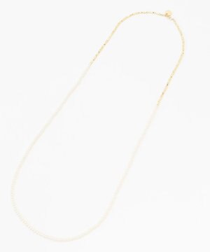  【2WAY】パール調ストーン ネックレス